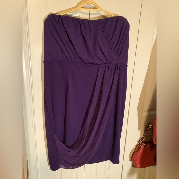 Sexy Strapless Rich Purple Partay Dress! It’s a perfect fit! Check it out. - Picture 1 of 4